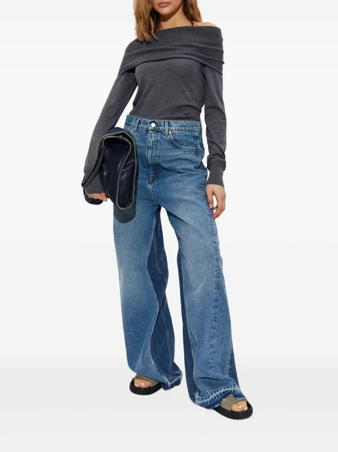 STELLA MC CARTNEY STRAIGHT NECK JUMPER